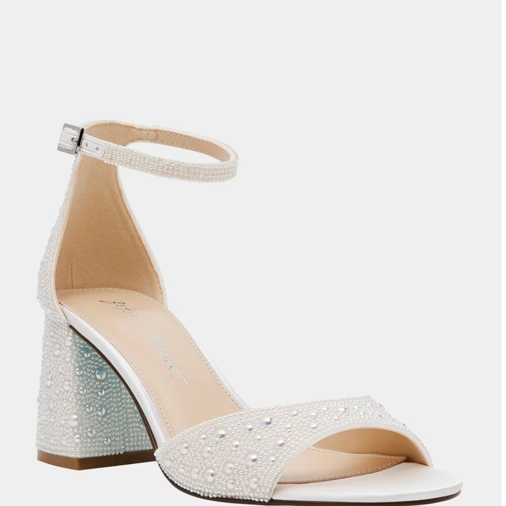 Kami Pearl Betsey Johnson Heeled Sandal